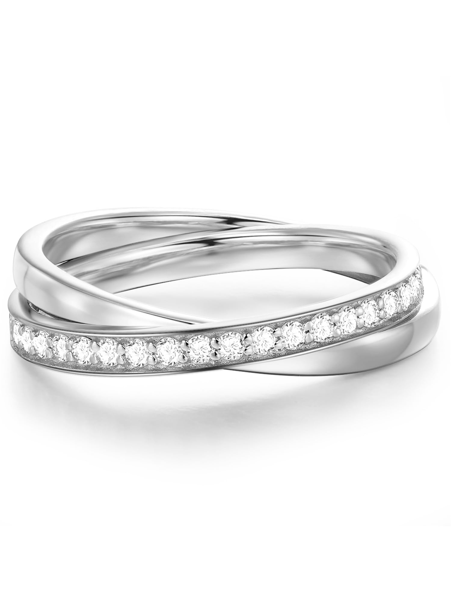 Glanzstücke München Female Sterling Silver Zirconia Ring