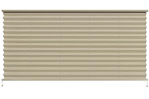 Dulepax RV Blinds,RV Pleated Shades,RV Blinds Pleated Shades, 50" W x 24" L Cappuccino RV Window Shades,Camper Blinds,RV Window Blinds for RV Camper Travel Trailers Motorhome's Window