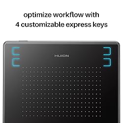 HUION Inspiroy H430P Drawing Tablet 4.8x3 Graphic