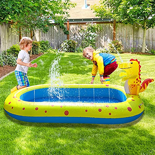 dinosaur inflatable pool