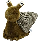 NatureMan Cute Snail Plush Toy Dolls, Soft Snail Stuffed Animals Birthday Gifts for Kids (11 inch)