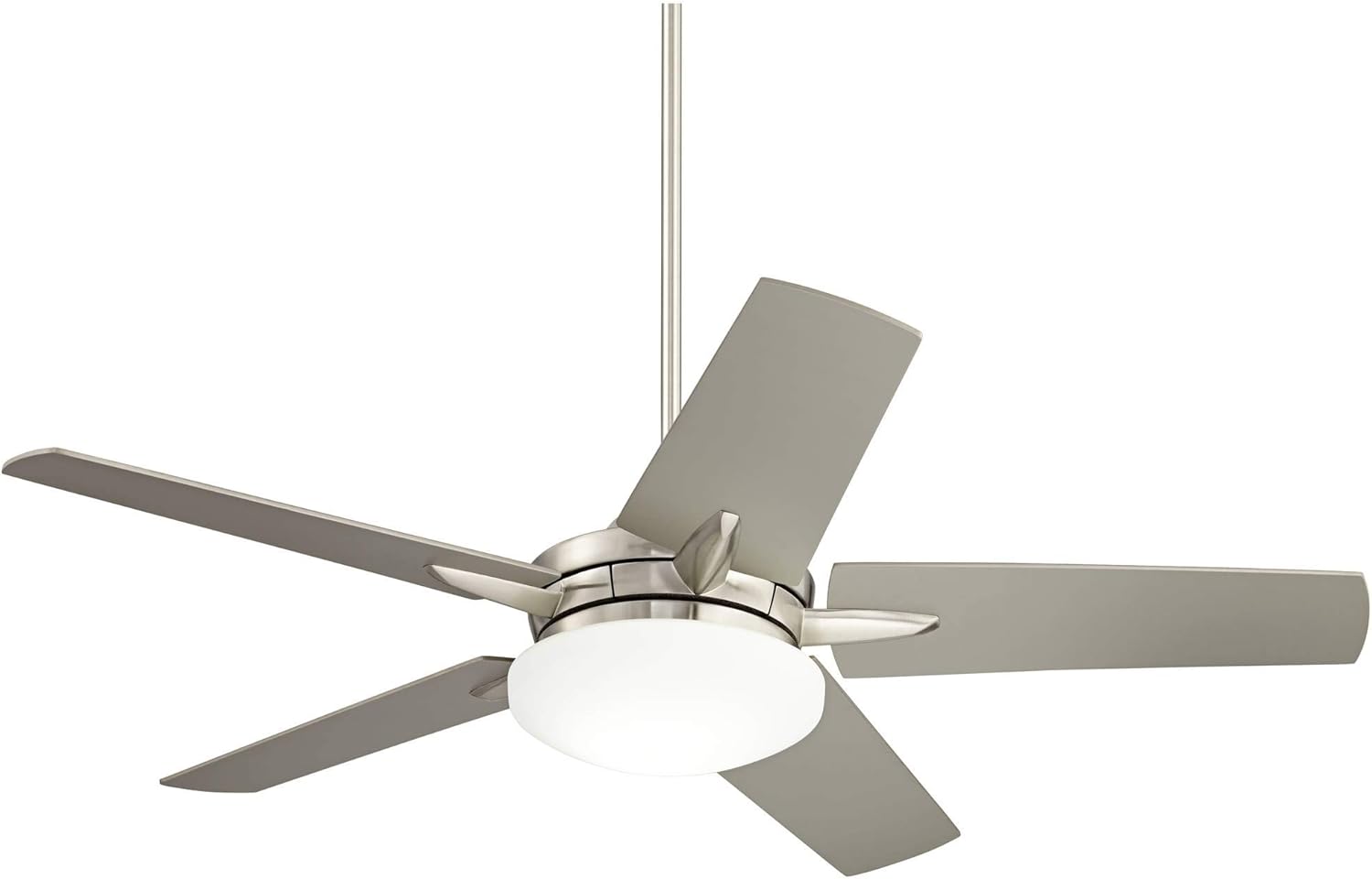 56 Casa Endeavor Brushed Nickel Silver Led Ceiling Fan Casa