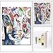 Diamond Art Kits for Adults Full Drill - Diamond Painting Kits for Beginners and Students with Adults' Paint-by-Number Kits for Wall Decoration, Gift, Relax (Colorful Elephant)