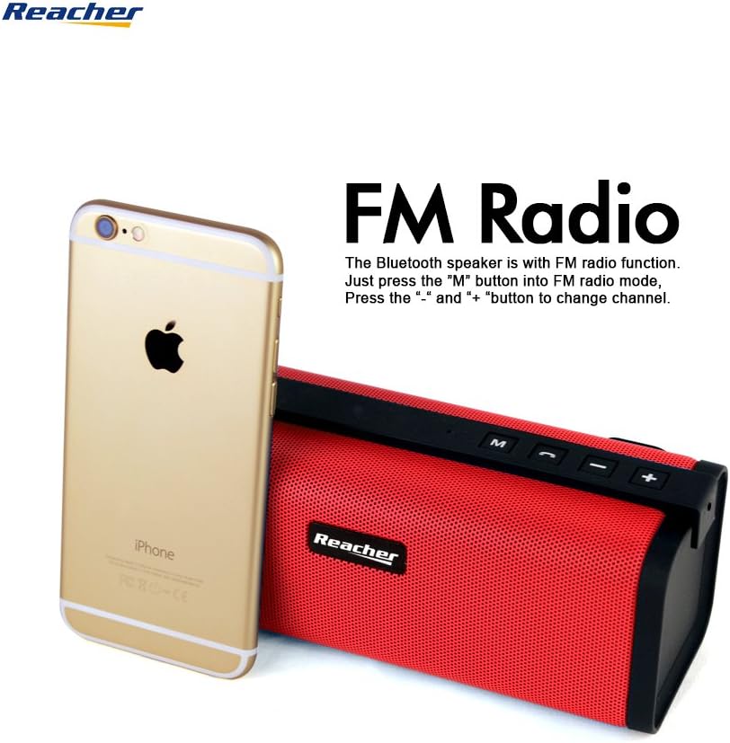 reacher portable bluetooth speaker