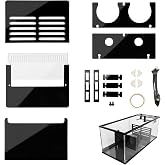 LYL LEYOULAND Adjustable Sump Baffle Kit - Refugium Kit for 20 Gallon Long Tank - Reef Aquarium - Saltwater Aquarium Filter System- Protein Skimmer Sump