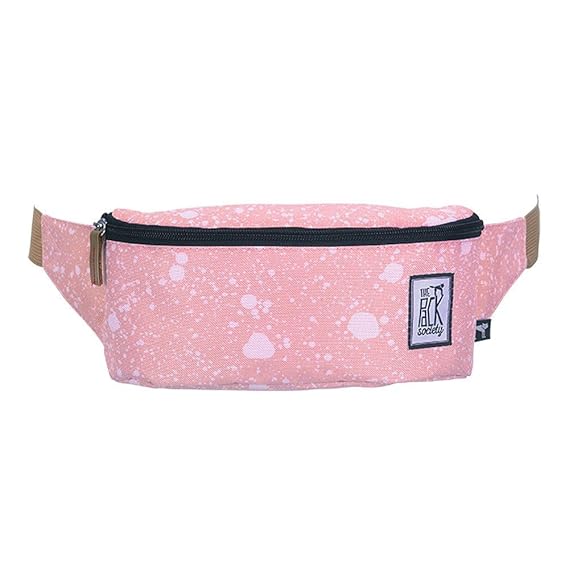 The Pack Society Bauchtasche Bum Bag Cool Prints coral spatters allover (rosa)