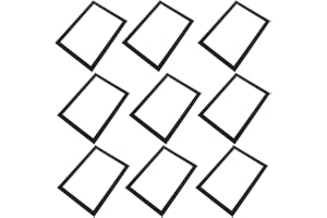 YOSADIER 10pcs Pre-cut Photo Frame Backing Mats 10x14 Inch Black Picture Mat Board for Picture Framing