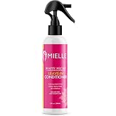Mielle Organics White Peony Leave-In Conditioner Spray - Ultra-Moisturizing Detangler for Curly &amp; Natural Hair - Frizz Control &amp; Moisture Seal - Color-Safe &amp; Sulfate-Free, 8 Fl Oz
