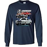 Ford Mustang Shelby GT350 GT500 Long Sleeve T-Shirt American Muscle Cars Tee