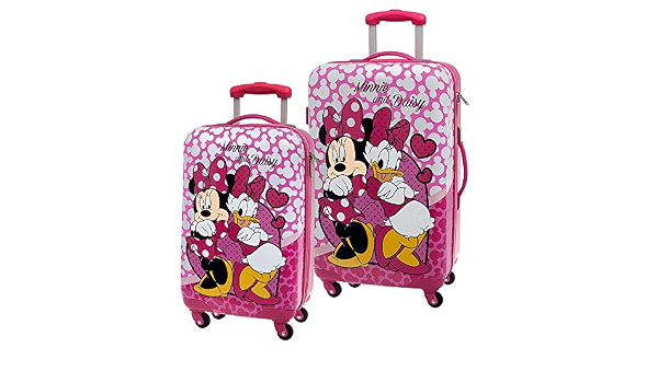 Disney Minnie \u0026 Daisy Nice Day Juego de Maletas, 67.54 litros, Color Rosa :  Amazon.es: Equipaje
