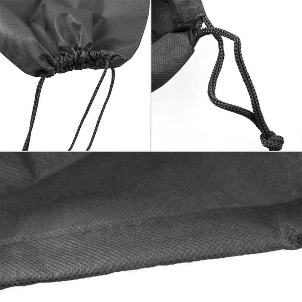 Motorcycle Helmet Bag BIKE IT Drawstring Helmet Bag Black Helmet Bag