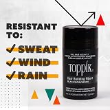 TOPPIK Hair Building Fibers Black 27.5g Bottle for Thicker Hairline Crown Beard view 5