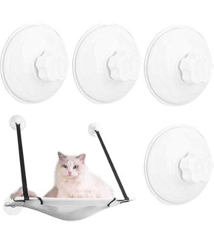 Lot De 8 Ventouses Transparentes En PVC Pour Lit De Chat - Ventouse