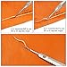 Caydo 3 Pieces Working Hand Leather Edge Skiving DIY Craft Tool Keen Edge Beveler Wholesal