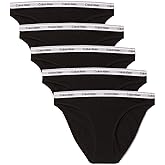 Calvin Klein womens Modern Logo Bikini 5-pack