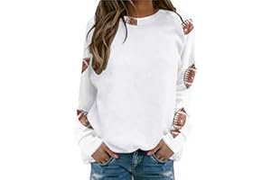 womola Game Day Sweatshirt for Women 2024 Fall Fashion Football Graphic Print Shirts Long Sleeve Pullover Sweatshirts