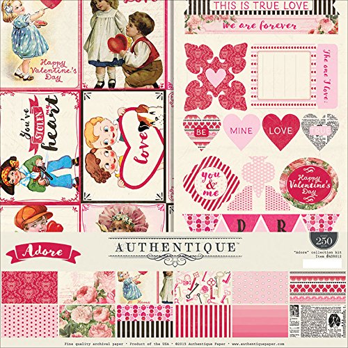 Authentique collection kit 12x12-adore