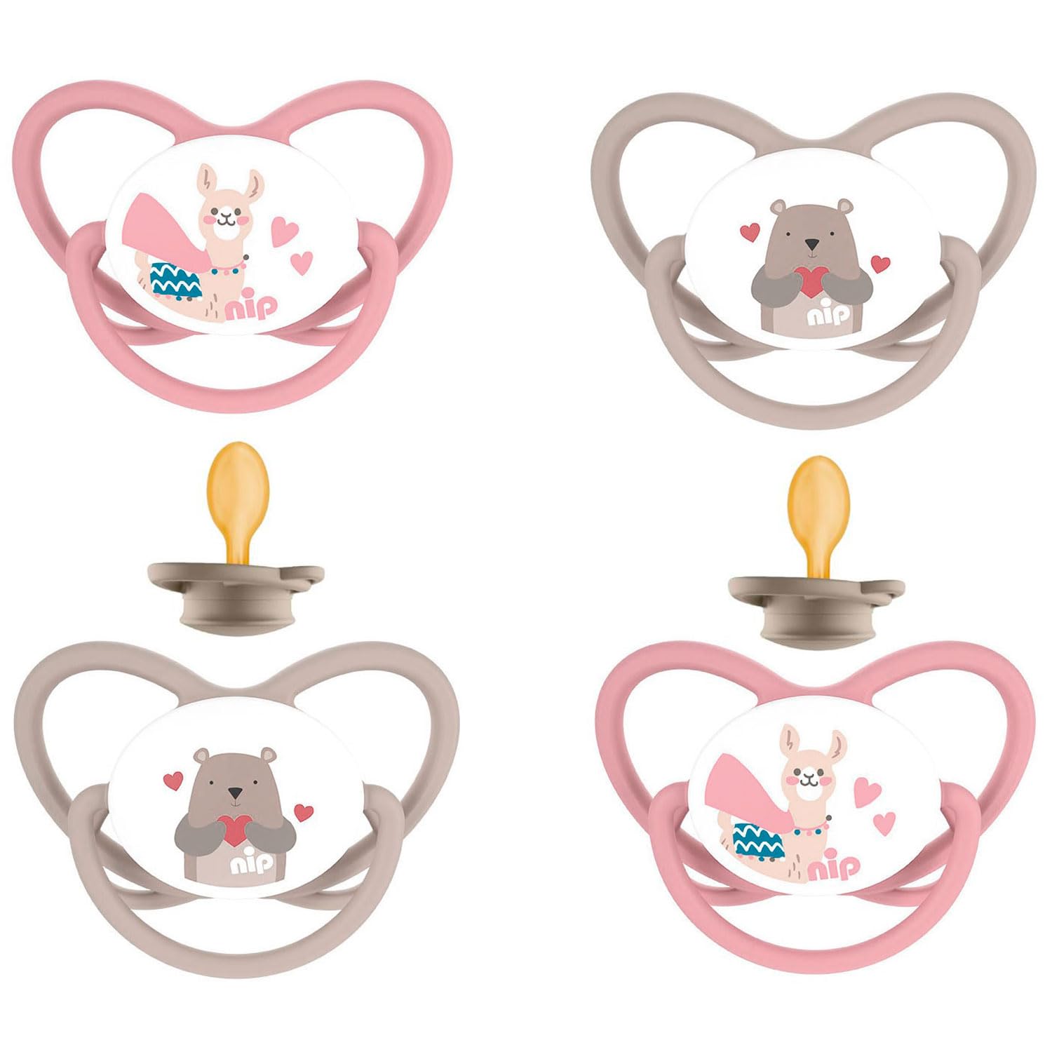 NIP Latex Natural Latex Dummy Size L Girly // Set of 4 // Size 3 16-32 Months // Made in Germany