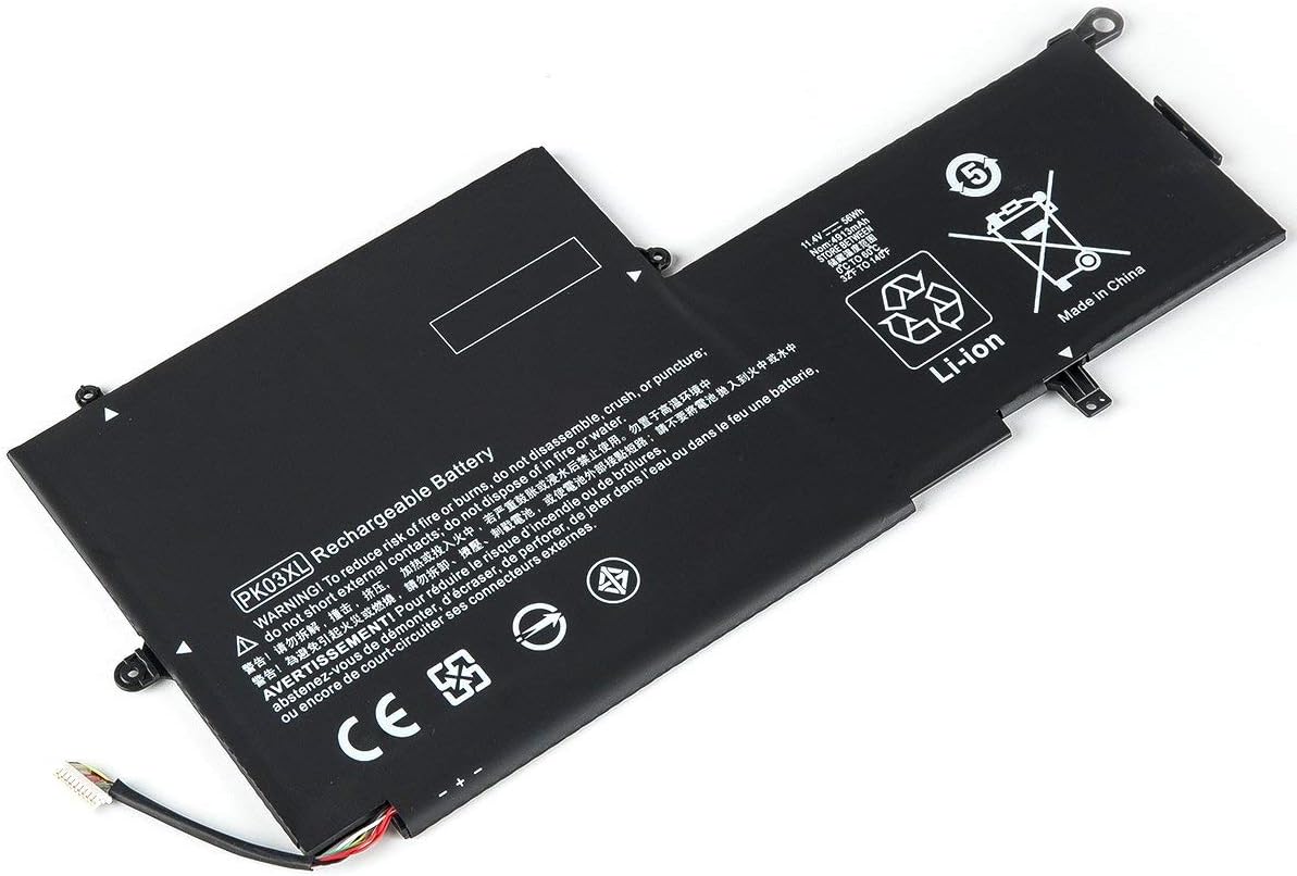 ASKC 56Wh PK03XL Laptop Battery for HP Spectre Pro X360 G1 G2 13-4000 4100 4200 Series 13-4003dx 4005dx 4006tu 4009na 4000nf 4020ca 4101dx 4103dx 4105dx 4203ng 4231ng HSTNN-DB6S 789116-005 - Image 4