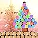 100 Blank Wine Bottle Corks- Bulk New #9 Agglomerated Natural Corks Best for Corking Homemade Wine Making With Home Corker or Craft Cork Supply for DIY Art Winecork Projects.