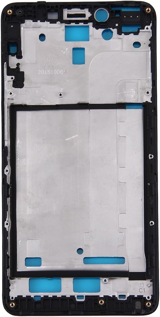 ZHEJANGS Xiaomi Spare Parts .For Xiaomi Redmi Note 2 Front Housing LCD Frame Bezel(Black) (Color : Black)