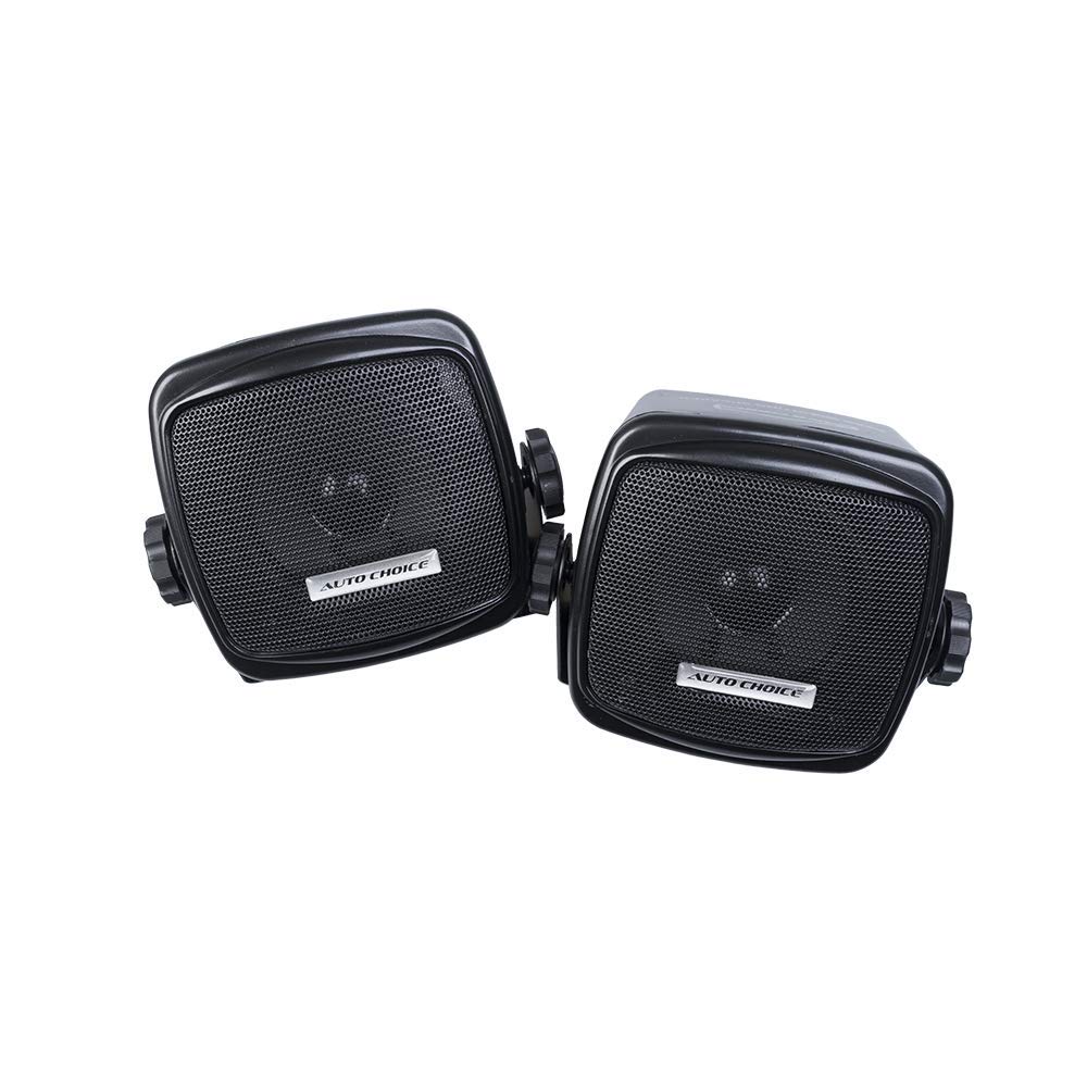 Auto Choice Retro Style Car Audio Hi-Fi Stereo Speakers Shelf Mount with Bracket