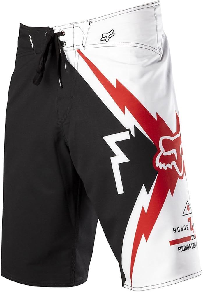 Fox Racing Bolted Men's Boardshort Swim Shorts White / Size 28