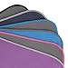 ARNUWA Microfiber Towel Quick Dry Ultra Absorbent Compact, Gray/Black L