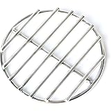 BBQ Stainless Steel Charcoal Fire Grate - High Heat Grate For Kamado & Ceramic Grills, 35cm (13.8") Diameter