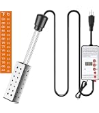 2000W Pool Heater – Portable Submersible Water Heater With Thermostat, 304 Stainless Guard, For Small Pools, Bathtubs & Tanks