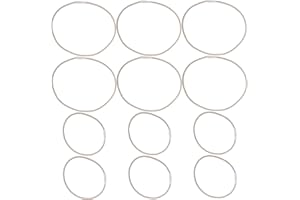 WIXGAOTK 12Pcs Replacement Elastic Bands Universal Microphone Shock Mount Mic Holder Rubber Bands Compatible with Most Microp