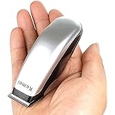 KEMEI Mini Clippers Trimmer Groomer Cordless Self-Haircut Kit Styling Shears with Stainless Steel
