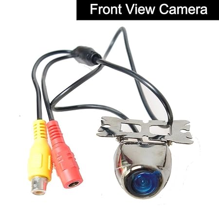 CoCar Auto Chromsilber Frontkamera Vordere Aussicht Einparkhilfe Autoparksysteme Wasserdicht Mini Schraubenmontage