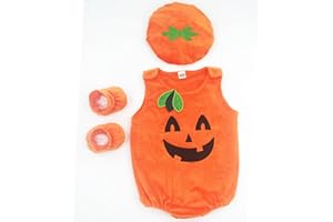 ZHSKEUUN Newborn Baby Boys Girls Halloween Avocado/Pumpkin/Dinosaur Costumes Halloween Cosplay