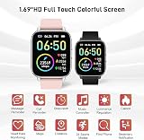 Motast Unisex Smartwatch 1.69 inch Fitness Tracker Heart Rate IP68 Waterproof view 4