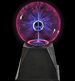 Plasma Ball - Nebula, Thunder Lightning, Piece Sign