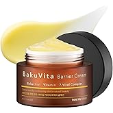 THANKYOU FARMER BakuVita Barrier Cream - Bakuchiol Cream, Day & Night Korean Moisturizer, Bakuchiol Retinol Alternative, Vitamin C + E Korean Serum, Pore Care, Firming, Vegan 1.75 fl oz (50ml)