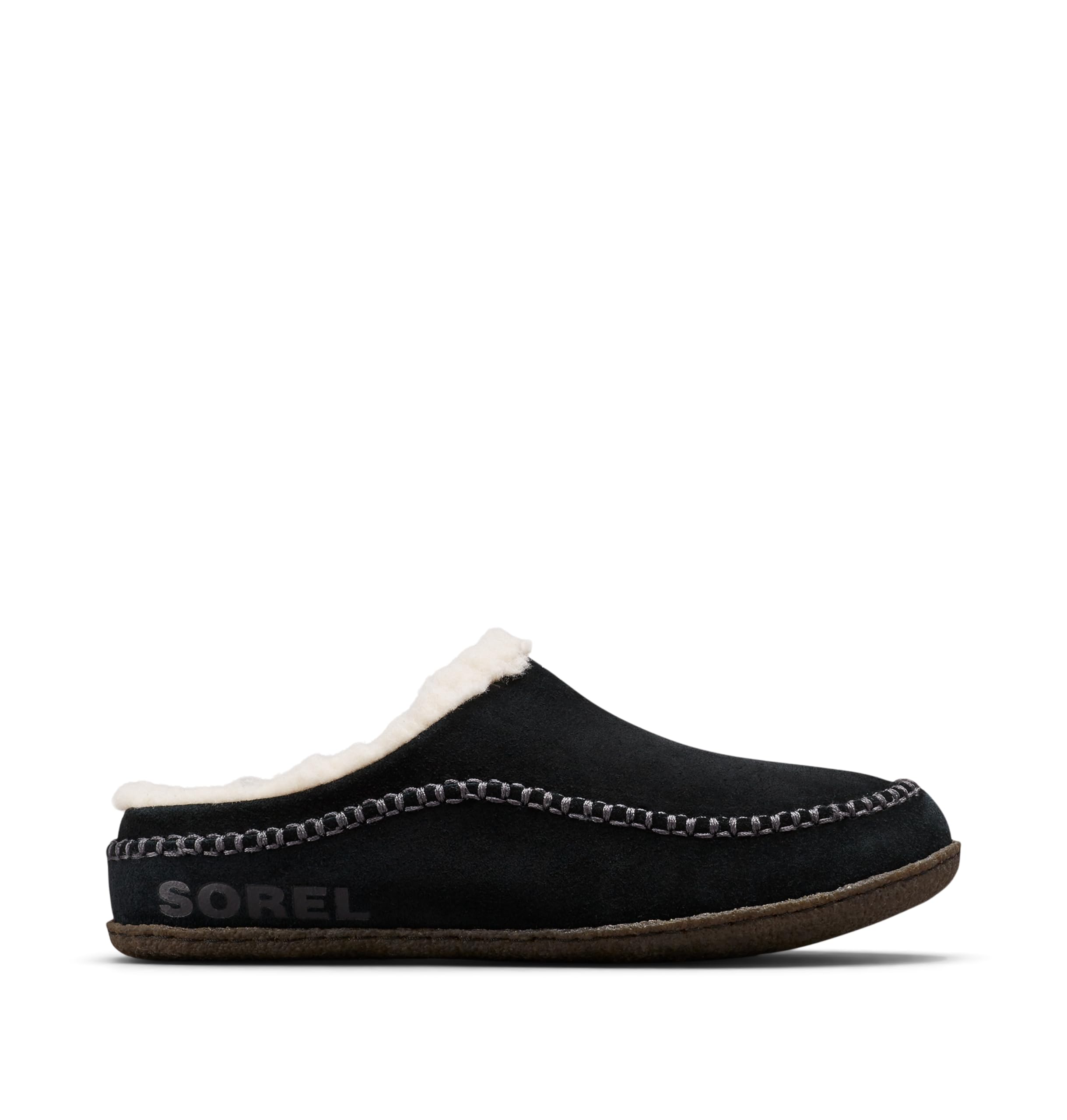 SOREL Men’s Falcon Ridge ll Slipper – Black, Dark Stone – 14