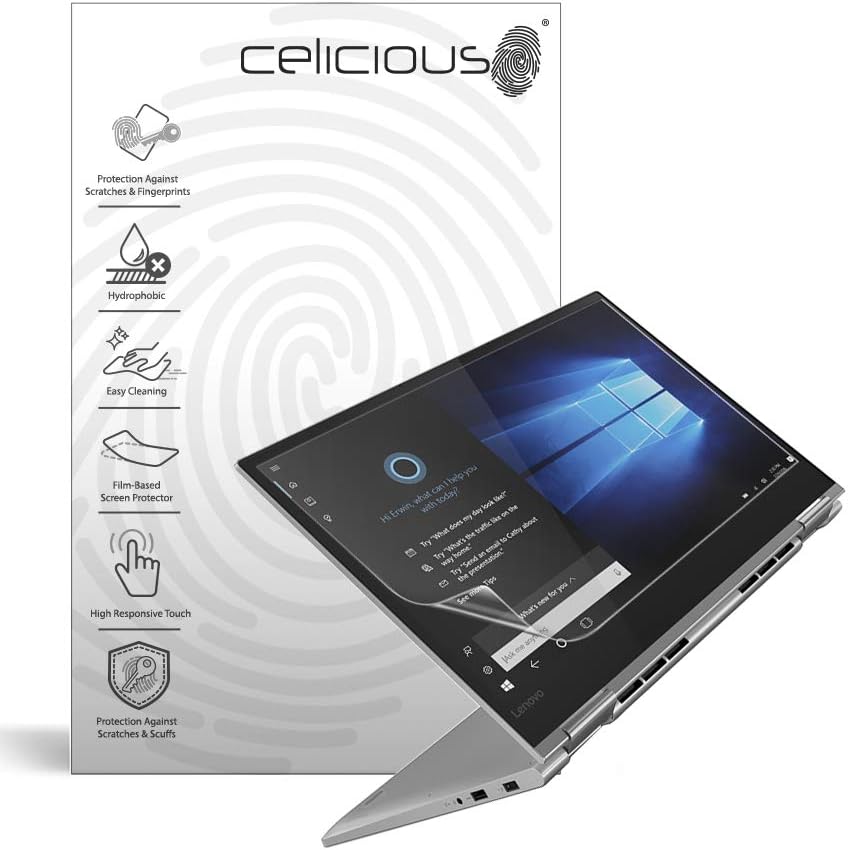 Celicious Impact Anti-Shock Shatterproof Screen Protector Film Compatible with Lenovo Yoga 730 15
