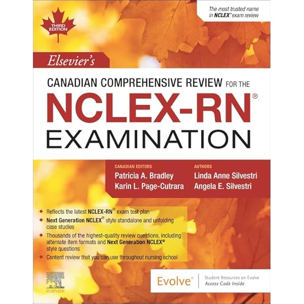 洋書 NCLEX-RN EXAMINATION Elsevier's Canadian Comprehensive Review for the NCLEX-RN