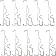 Valance Clip ZZLZX 10PCS 2.5inch Clear Plastic Barbados