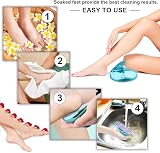 HAYSLAND Glass Foot File Callus Remover Portable Handheld Feet Scrubber Dead view 5
