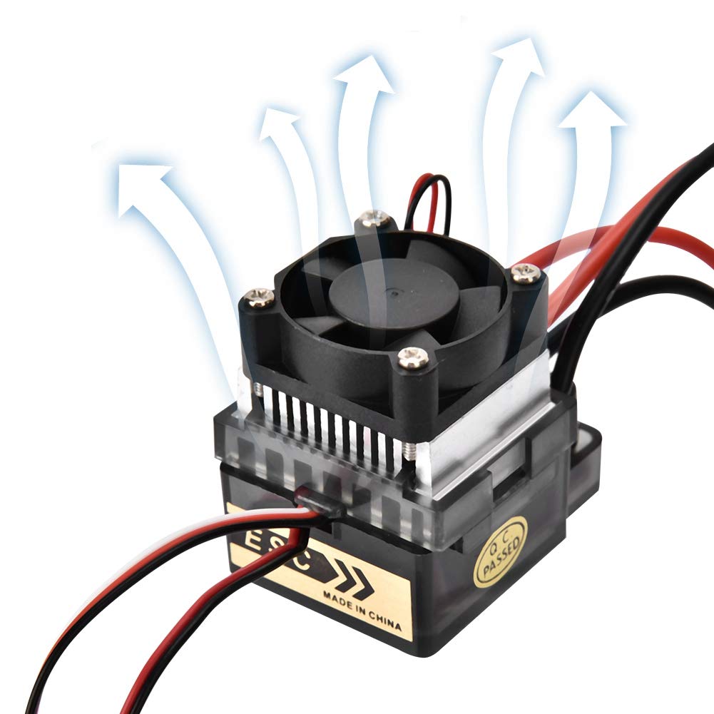 Waterproof Brushed ESC Brushed Motor Boat for RC Model
