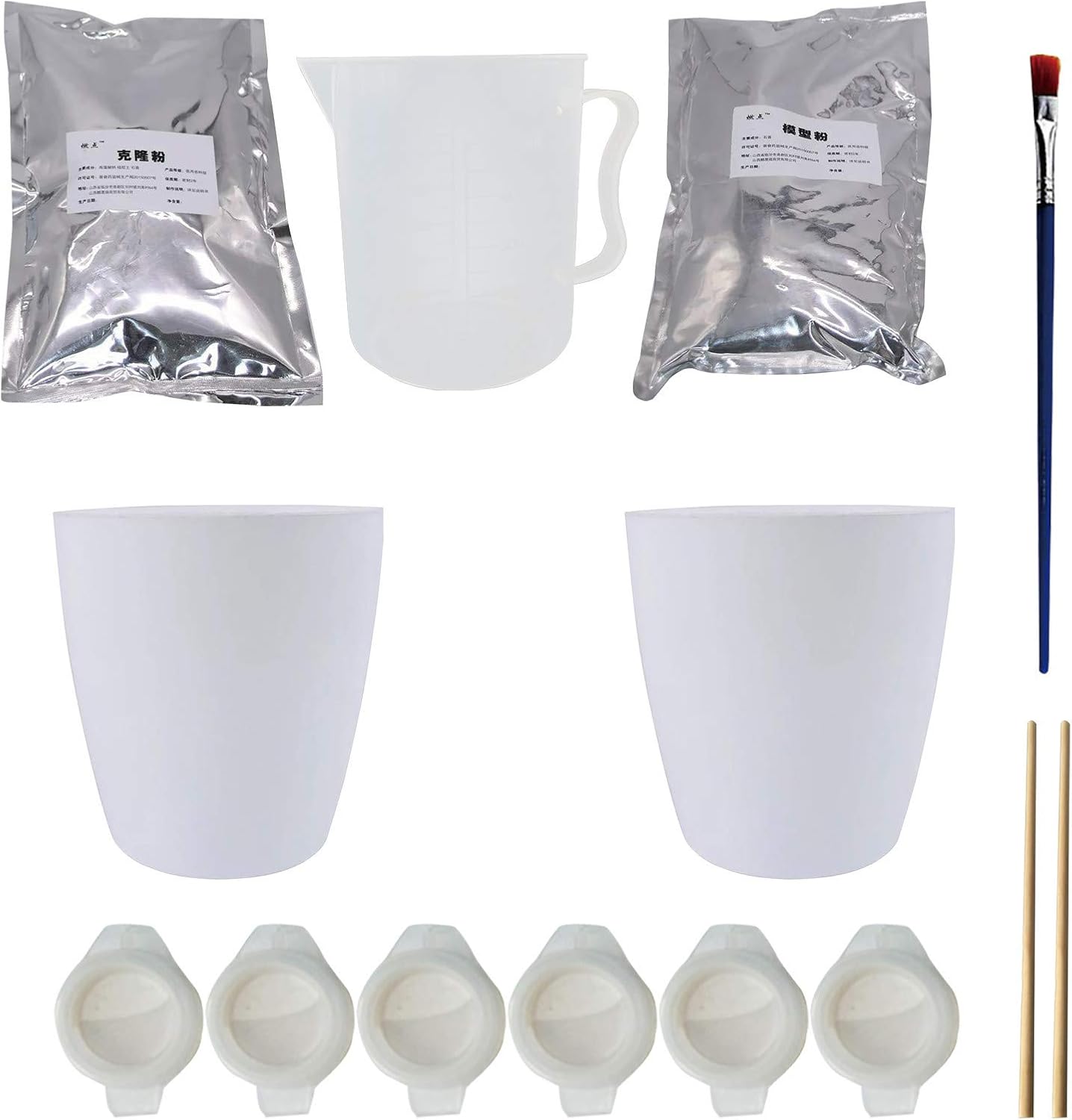 Keepsake Hands Casting Kit Family, Large Plaster Hand Mold