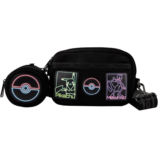 Loungefly Exclusives Pokemon Ultra Ball Crossbody Bag, Multi  display picture 1