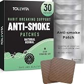 Anti-Smoke Herbal Patches 7 mg | Quit Smoking Patches to Help Reduce Cravings | Herbal Stop Smoking Aid for a Healthier Lifestyle - 30 Patches