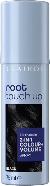 Clairol Root Touch Up Color + Volume 2 in 1 Spray Black 75ml