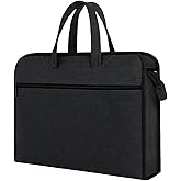 Oxford Zippered Document Bag Zippered File Bag with Handle Waterproof Portable Office Organizer File Tote Bag Pouch