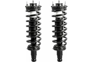 MILLION PARTS Pair Front Complete Struts w/Coil Spring Assemblies Compatible with GMC Envoy Trailblazer 2002-09 Chevy Trailblazer Shock Kit 171341