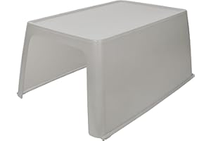 PetSafe ScoopFree Litter Box Privacy Cover - Convenient Potty Cover with Minimalist Cabin Design & Durable Construction - Removable Hood for Skittish Cats - Washable & Travel Friendly